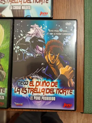 3 DVD El Puño de la Estrella del Norte