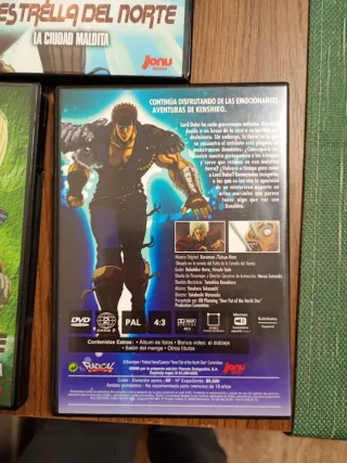 3 DVD El Puño de la Estrella del Norte