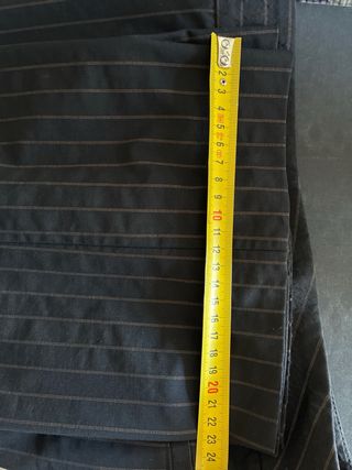 Traje pantalón rayas Massimo Dutti