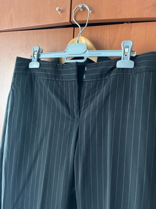 Traje pantalón rayas Massimo Dutti