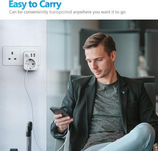 JSVER Enchufe de Viaje Universal para Más de 180 P