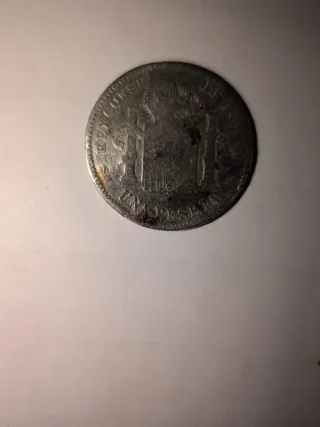 Moneda 1 Peseta Plata Alfonso XIII 1900