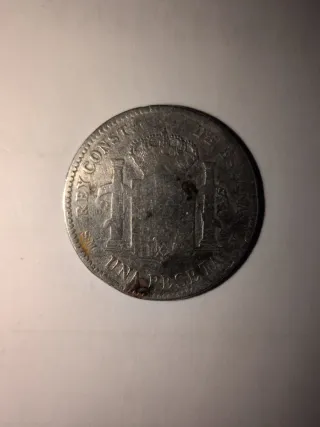 Moneda 1 Peseta Plata Alfonso XIII 1900