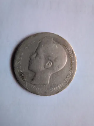 Moneda 1 Peseta Plata Alfonso XIII 1900