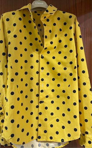 Camisa lunares hombre flamenco.