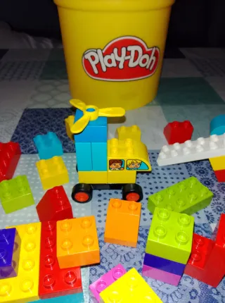 Bloques de construcción de colores