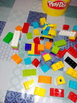 Bloques de construcción de colores