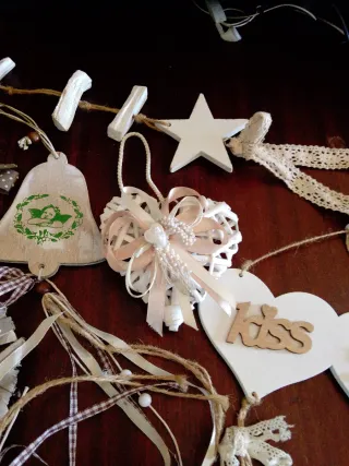 Decorazioni casa cuori e scritte