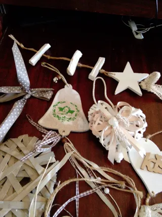 Decorazioni casa cuori e scritte