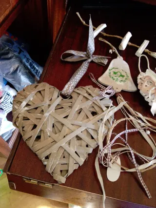 Decorazioni casa cuori e scritte