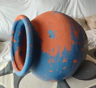 3 Tinajas de Barro para Jardín