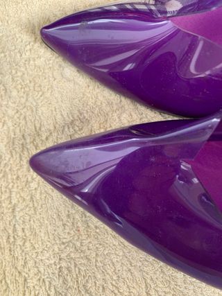 Zapatos Jeffrey Campbell Morado Talla 40