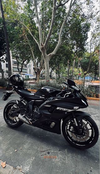 Yamaha R7 A2 Moto Deportiva Negra