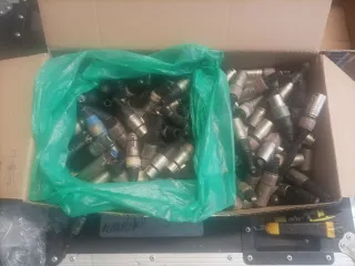 Conectores Neutrik XLR Macho y Hembra