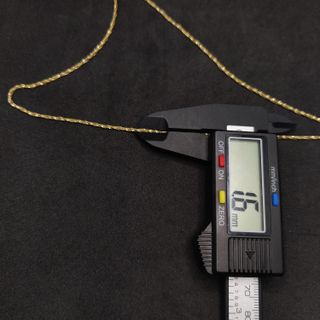 Cadena de oro de 18k. Peso: 6.17 g.