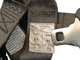 CINTURON SEGURIDAD TRASERO CENTRAL HONDA ACCORD B