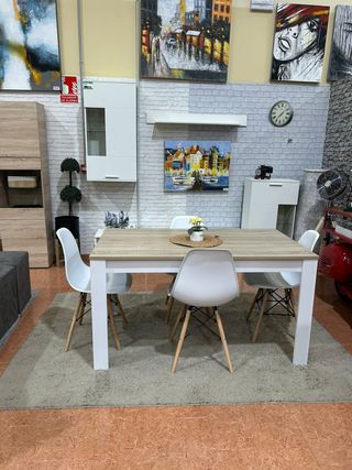 OFERTA VENTA NUEVA MESA MAS 4 SILLAS
