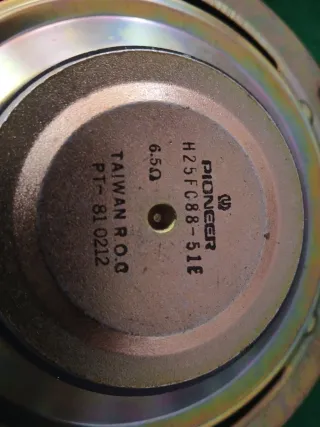 Altavoces Pioneer Marrones y Grises