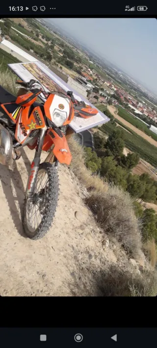 KTM 250 EXC 2T Enduro Moto