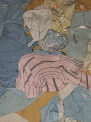 Lote Ropa Bebé Tejida