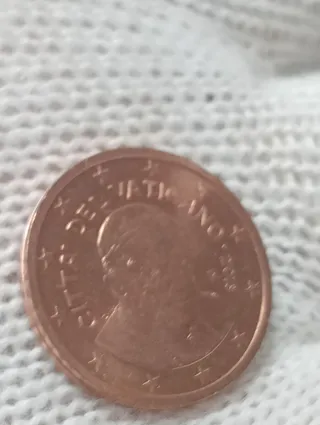 Moneta Vaticano 2 centesimi di Euro 2013