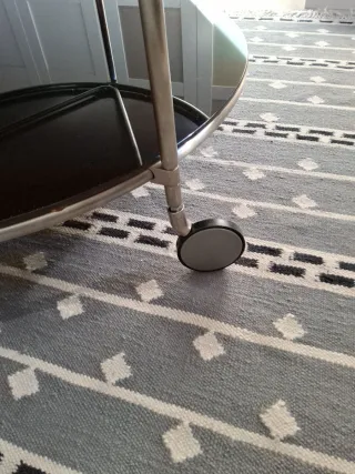 Mesa de centro IKEA STRIND vidrio y metal