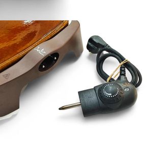 PLANCHA DE ASAR DE PIEDRA JATA GR559 + CAJA Y CABLE