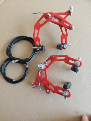 Pinças Travão BMX Vermelhas ALHONGA