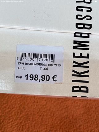 Zapatillas Dirk Bikkembergs Talla 44