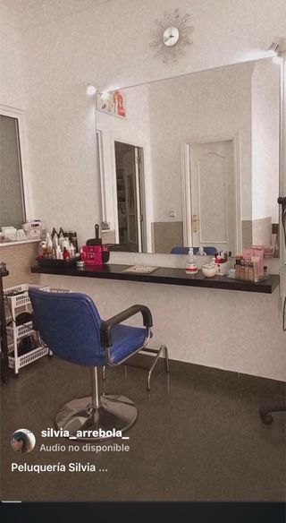 Espejo de peluquería grande