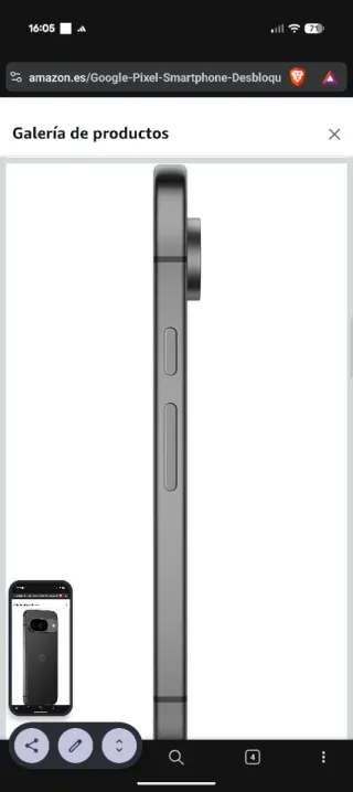 Google Pixel 9 Obsidiana 128GB
