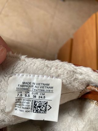 Botas Converse Marrones Talla 38