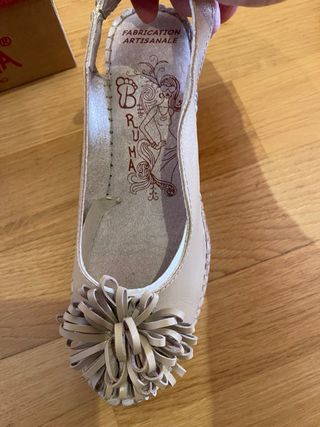 Zapatillas esparto beige