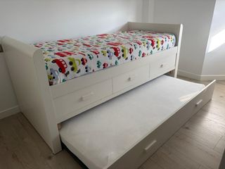 Cama nido con cajones