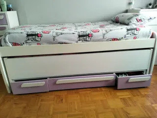 Cama nido infantil madera
