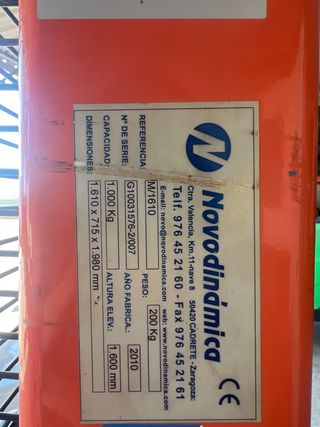 Transpaleta SFH1016 1000kg