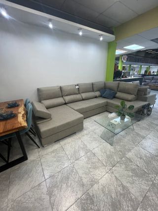 Sofá XXL Doble Chaise Longue - Color Arena