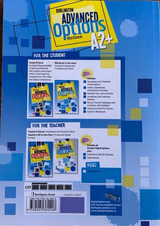 Advanced Options A2+ student’s book