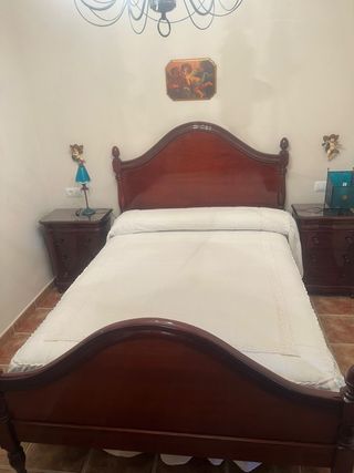 Cama de caoba