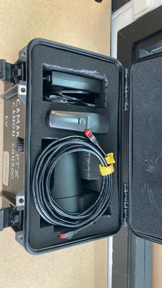 Cámara PTZ Canon CRN 300 Negra