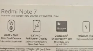 Xiaomi Redmi Note 7 Rojo/Nebulosa