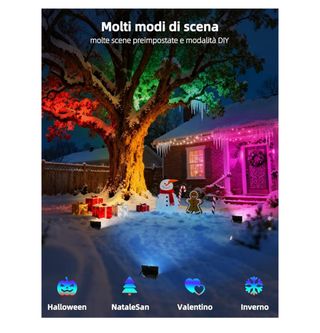 Faretto LED Esterno iLC 80W RGB