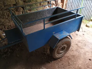 Remolque para motoazada, retovato.