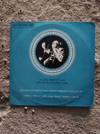 Vinilo Mozart y Turina RCA Victor