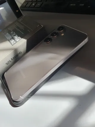 Samsung Galaxy S25 256GB Plata