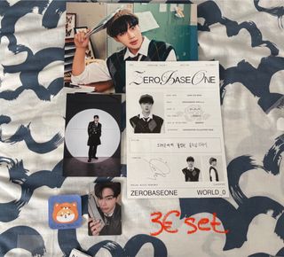 ZEROBASEONE Photocards Set 3€