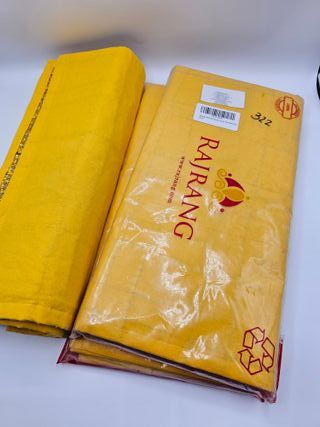 Mantel patchwork amarillo y multicolor