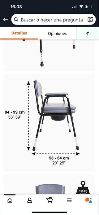Silla inodoro Pepe - comprada en febrero. Poco uso