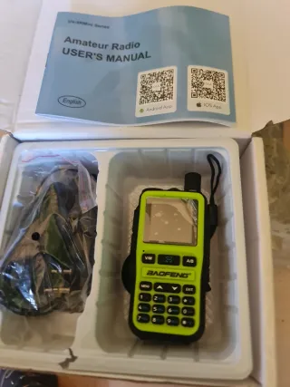 Walkie Talkie Baofeng UV-SRMini Verde Walkie Talki