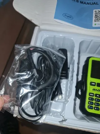 Walkie Talkie Baofeng UV-SRMini Verde Walkie Talki